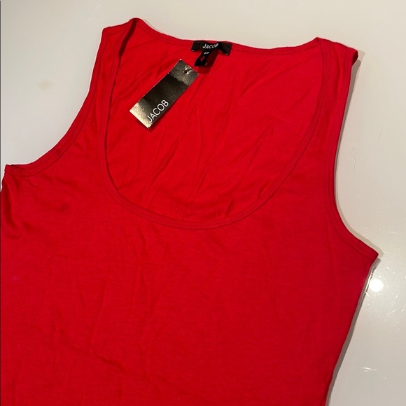 *NEW* JACOB Women's Red Tank Top - Picture 3 of 7
